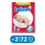 Bebem diaper 2/72pcs
