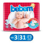 Bebem diaper 3/31pcs