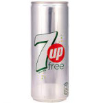 7up diet tin 250 ml