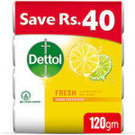Dettol soap fresh 1*4 120gm