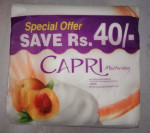 Capri soap nourishing peach 1*3 150gm