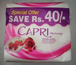 Capri soap strawberry softness 1*3 150gm