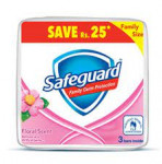 Safeguard soap floral scent 1*3 168gm