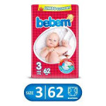 Bebem diaper 3/62pcs